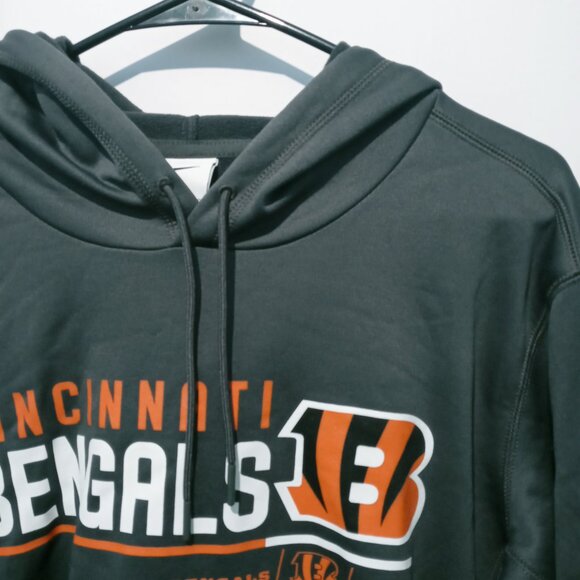 Nike Cincinnati Bengals Men's Grey Hoodie Size Large - Picture 2 of 13